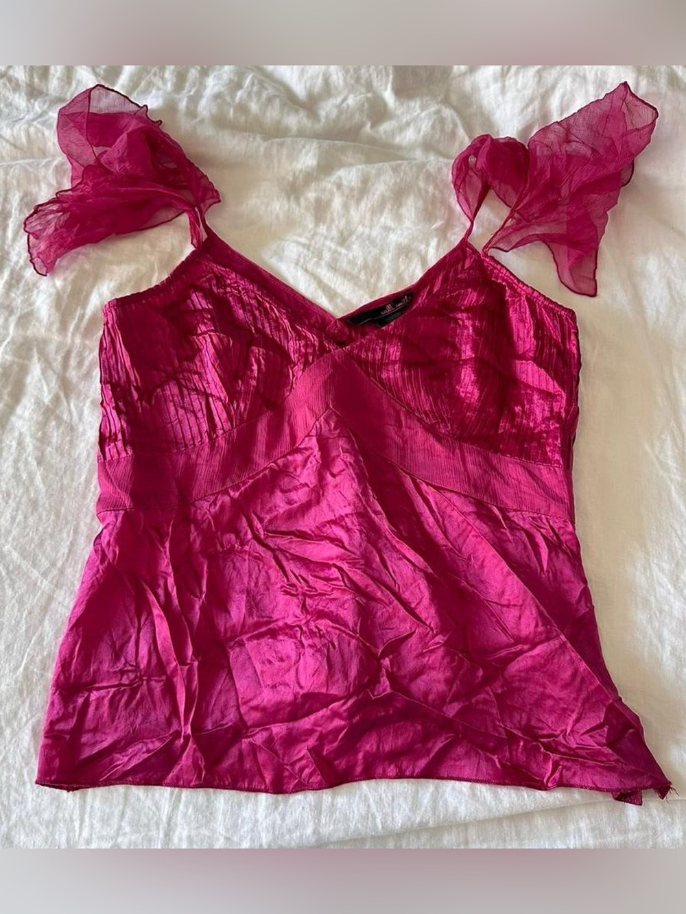 Vintage 100% silk top